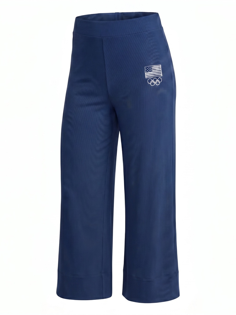 🇺🇸 SKIMS Team USA Ribbed Wide Leg Pants | Navy | S | NWT 🇺🇸